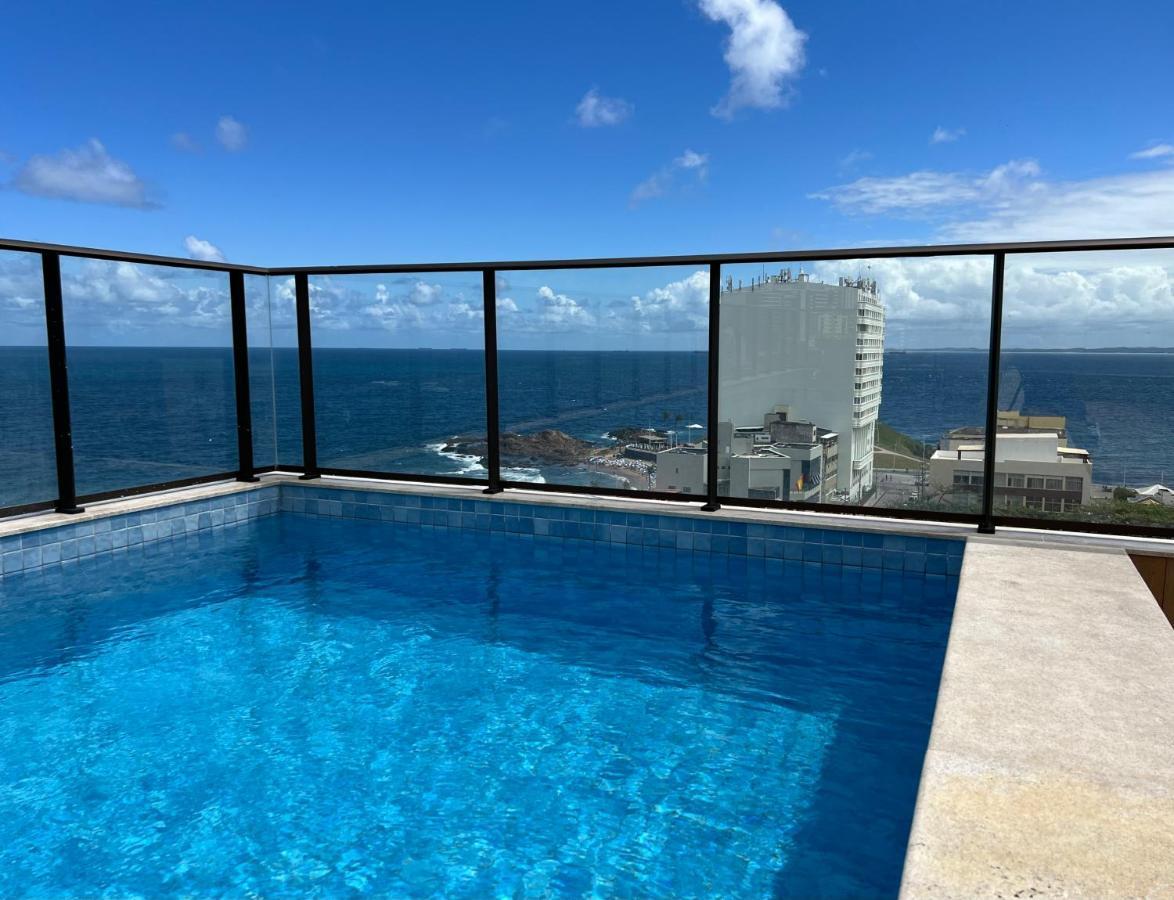 شقة #1 Sofisticado Loft Vista Mar - Farol Da Barra السلفادور المظهر الخارجي الصورة