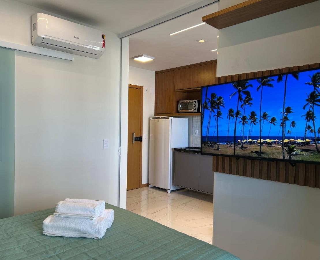 شقة #1 Sofisticado Loft Vista Mar - Farol Da Barra السلفادور المظهر الخارجي الصورة