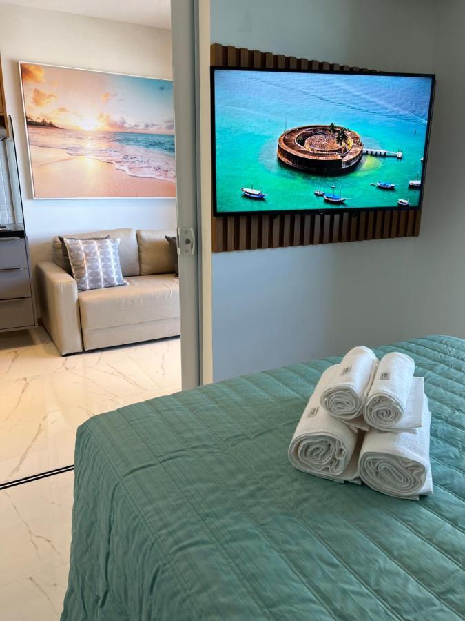 شقة #1 Sofisticado Loft Vista Mar - Farol Da Barra السلفادور المظهر الخارجي الصورة