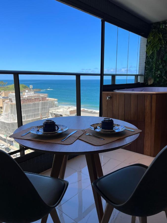 شقة #1 Sofisticado Loft Vista Mar - Farol Da Barra السلفادور المظهر الخارجي الصورة