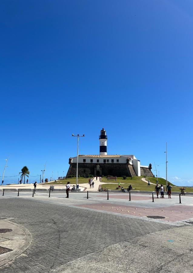 شقة #1 Sofisticado Loft Vista Mar - Farol Da Barra السلفادور المظهر الخارجي الصورة